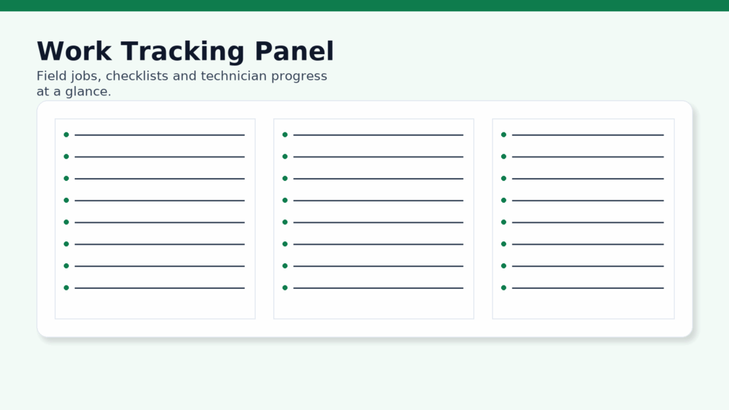 E-Work Tracking Management Panel
